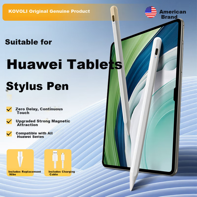 Стилус магнітний KOVOL для Huawei MatePad 11.5S/Pro 13.2/12.2/Air 12 - зображення 4