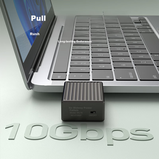 Внешний корпус Hagibis для SSD-накопителей M.2 NVMe, интерфейс Type-C, форм-фактор 2230, с вентилятором охлаждения, совместим с телефонами Apple и ноутбуками Mac MC16 - Фото 4 Внешний корпус Hagibis для SSD-накопителей M.2 NVMe, интерфейс Type-C, форм-фактор 2230, с вентилятором охлаждения, совместим с телефонами Apple и ноутбуками Mac MC16 - изображение 4
