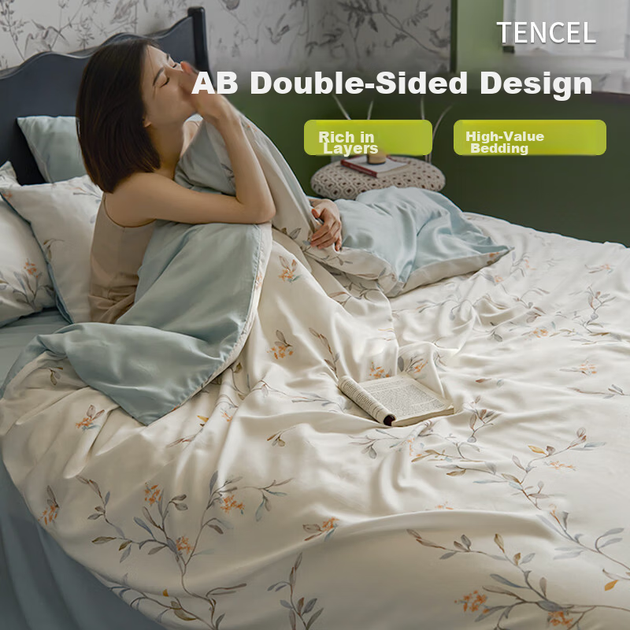 Літня ковдра MUJI 60S Lyocell Tencel, подвійна, яку можна прати, охолоджувальна, з льодяним шовком, з кондиціонером, 200*230 см - Фото 9 Літня ковдра MUJI 60S Lyocell Tencel, подвійна, яку можна прати, охолоджувальна, з льодяним шовком, з кондиціонером, 200*230 см - зображення 9