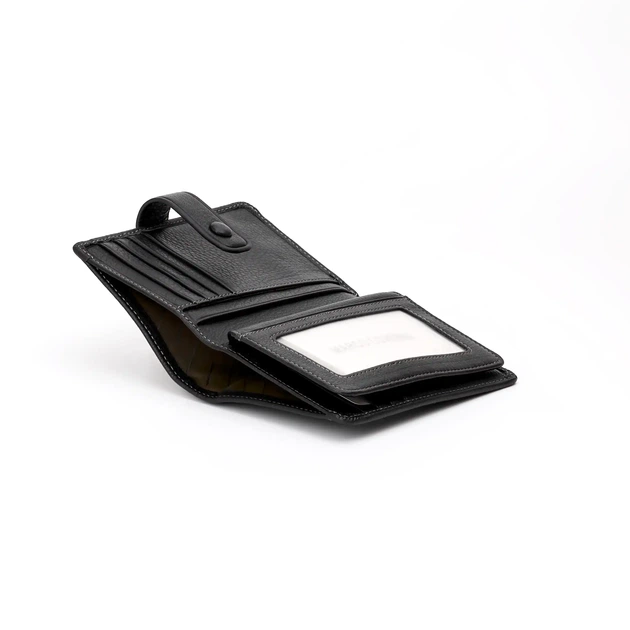Картхолдер-кошелек из натуральной кожи MC1419 Black - изображение 5