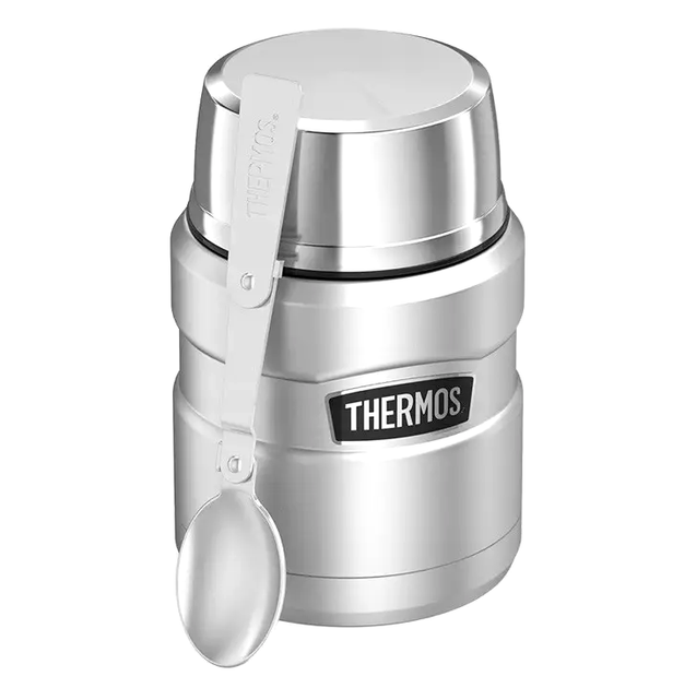 Термос харчовий 0.47 літра з ложкою для їжі неіржавка сталь Thermos LS-0851 - зображення 3