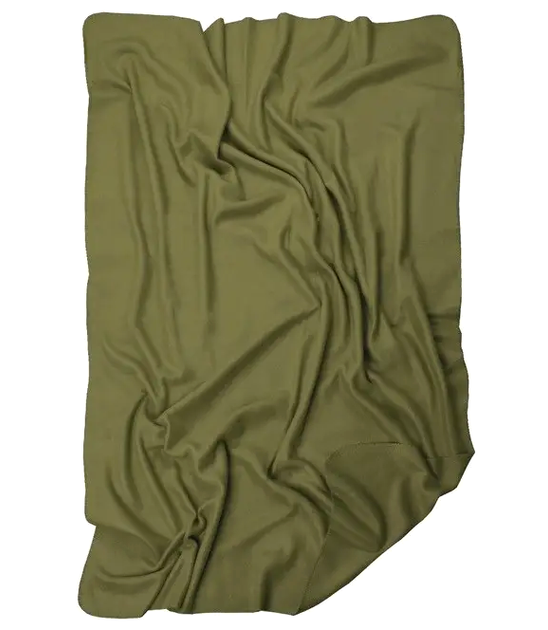Одеяло флисовое 200х150 см 350 г м2 для кемпинга зелёное Mil-Tec LS-1583 - изображение 6