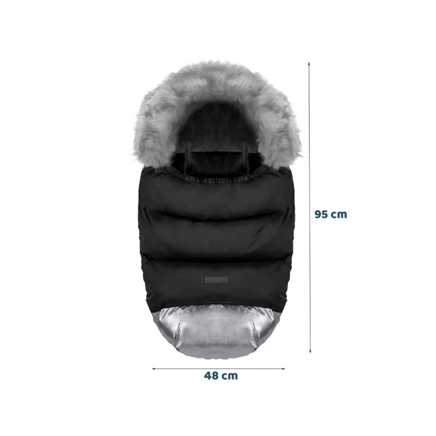 Зимний конверт кокон 95 х 48 см водонепроницаемый для коляски Ricokids LS-2075 - изображение 10