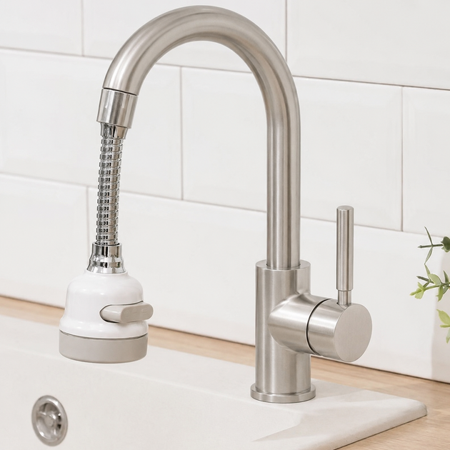 Экономитель Воды Water Saver / 360 Градусов аэратор на кран с гибким шлангом - изображение 3