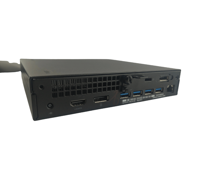 Комплект ПК: неттоп Dell OptiPlex 7050 Micro USFF / Intel Core i5-7500T (4 ядра по 2.7 - 3.3 GHz) / 8 GB DDR4 / 240 GB SSD / Intel HD Graphics 630 + Новый монитор AOC 24B31H/24" (1920x1080) IPS / Кабели б/у + Подарок Проводная клавиатура + мышка - изображение 4