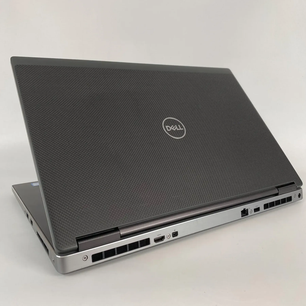 Мобільна робоча станція Dell Precision 7740 / 17.3" (1600x900) TN / Intel Core i5-9400H (4 (8) ядра по 2.5 - 4.3 GHz) / 32 GB DDR4 / 512 GB SSD / nVidia Quadro RTX 3000, 6 GB GDDR6, 192-bit / HDMI б/в + Подарунок Бездротова миша / USB - Фото 6 Мобільна робоча станція Dell Precision 7740 / 17.3" (1600x900) TN / Intel Core i5-9400H (4 (8) ядра по 2.5 - 4.3 GHz) / 32 GB DDR4 / 512 GB SSD / nVidia Quadro RTX 3000, 6 GB GDDR6, 192-bit / HDMI б/в + Подарунок Бездротова миша / USB - зображення 6