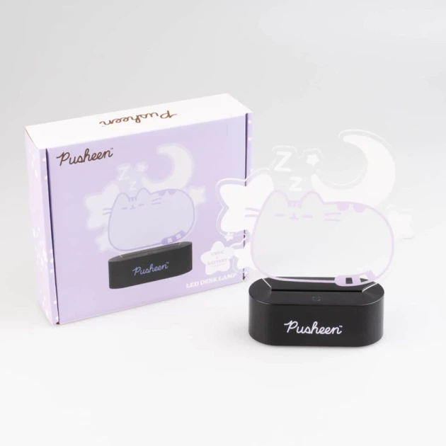 Лампка нічна LED Pusheen Dreams 19.5x17cm (LAMPL001) - Фото 4 Лампка нічна LED Pusheen Dreams 19.5x17cm (LAMPL001) - зображення 4