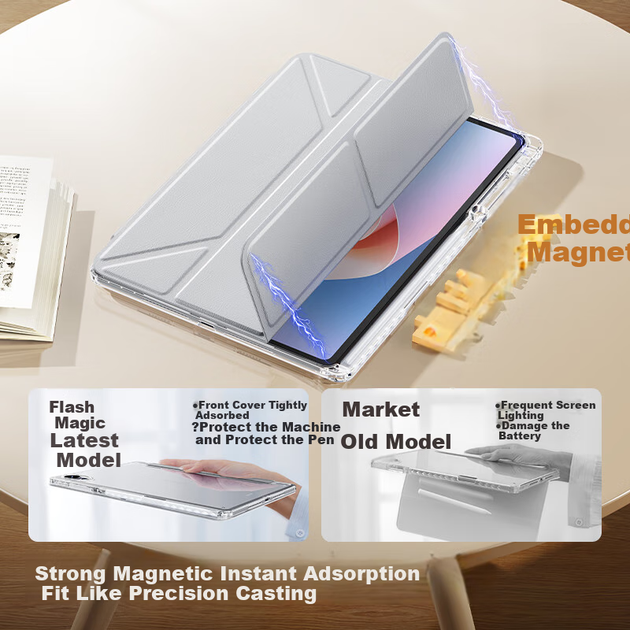 Чохол для планшета Huawei MatePad Pro 12.2 2025/2024 SmartDevil Grey - Фото 5 Чохол для планшета Huawei MatePad Pro 12.2 2025/2024 SmartDevil Grey - зображення 5