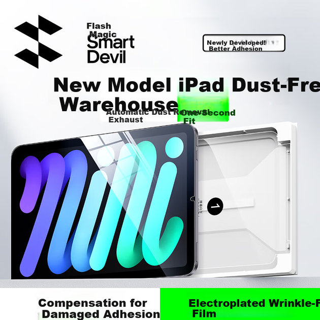 Захисна плівка Shanmo із загартованого скла для iPad Mini 7/6, 8,3 дюйма, сумісна з моделями 2024/21, планшет із чіпом A17Pro, повний захист екрана, ударостійка, захист від відбитків пальців, прозора захисна плівка HD - Фото 4 Захисна плівка Shanmo із загартованого скла для iPad Mini 7/6, 8,3 дюйма, сумісна з моделями 2024/21, планшет із чіпом A17Pro, повний захист екрана, ударостійка, захист від відбитків пальців, прозора захисна плівка HD - изображение 4