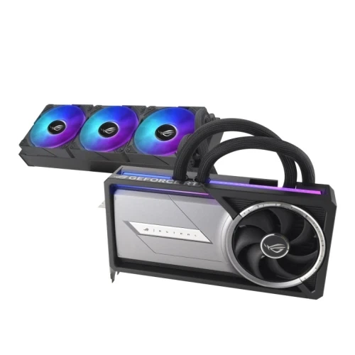 Видеокарта GeForce RTX 5090, Asus, ROG Astral LC OC, 32Gb GDDR7 (ROG-ASTRAL-LC-RTX5090-O32G-GAMING) - Фото 2 Видеокарта GeForce RTX 5090, Asus, ROG Astral LC OC, 32Gb GDDR7 (ROG-ASTRAL-LC-RTX5090-O32G-GAMING) - изображение 2