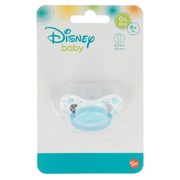 Соска силиконовая Mickey Mouse 6 м+ Blue (90798) - Фото 1 Соска силиконовая Mickey Mouse 6 м+ Blue (90798) - изображение 1