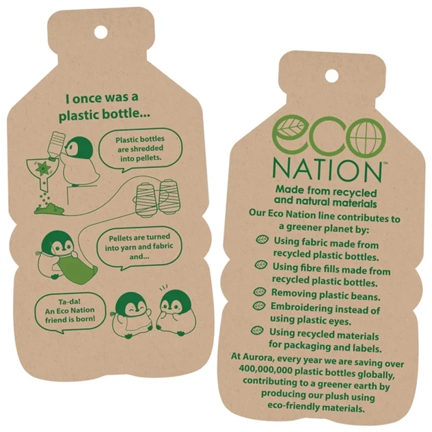 М'яка іграшка Eco Nation Летюча миша обійманка 30 см Eco-Friendly (35019) - Фото 6 М'яка іграшка Eco Nation Летюча миша обійманка 30 см Eco-Friendly (35019) - зображення 6