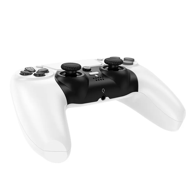 Беспроводной геймпад джойстик для Sony PS5 с вибрацией и поддержкой гарнитуры GA32 Dragon Белый - Фото 2 Беспроводной геймпад джойстик для Sony PS5 с вибрацией и поддержкой гарнитуры GA32 Dragon Белый - изображение 2
