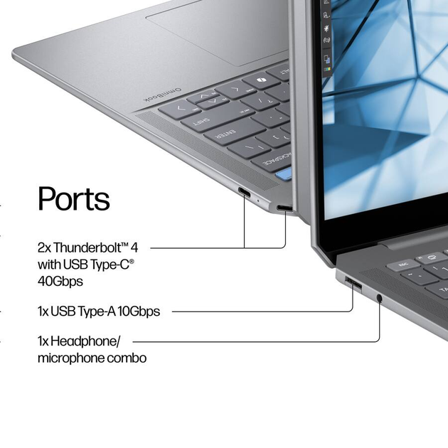 Ноутбук HP OmniBook Ultra NGAI 14-fd0013dx (A31ZJUA) Refurbished - Фото 4 Ноутбук HP OmniBook Ultra NGAI 14-fd0013dx (A31ZJUA) Refurbished - изображение 4