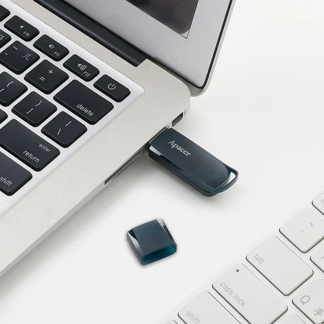 Портативный SSD Apacer AS711A 500GB USB 3.2 Gen2 58,1х17,1х12,2 мм Синий - изображение 4