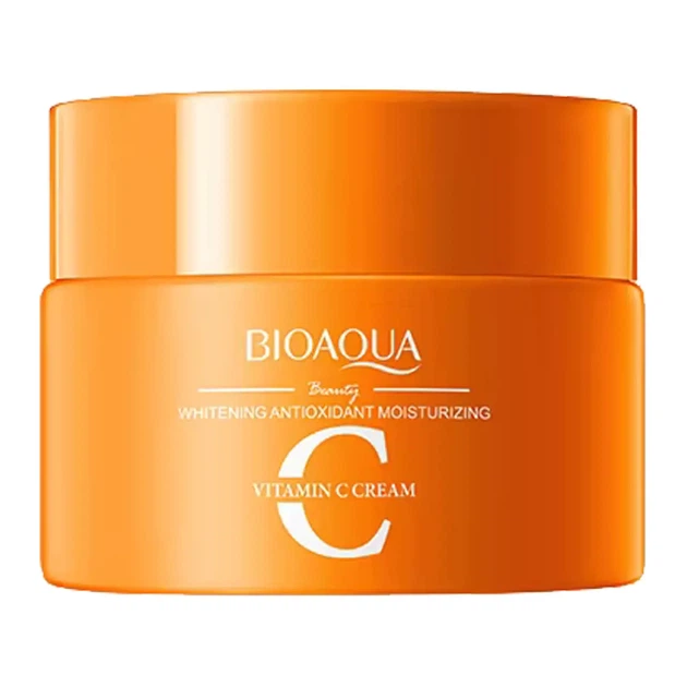 Крем для осветления и увлажнения кожи лица с витамином C BIOAQUA Whitening Antioxidant Moisturizing Vitamin C Cream, 60 г (6942349718922) - изображение 2