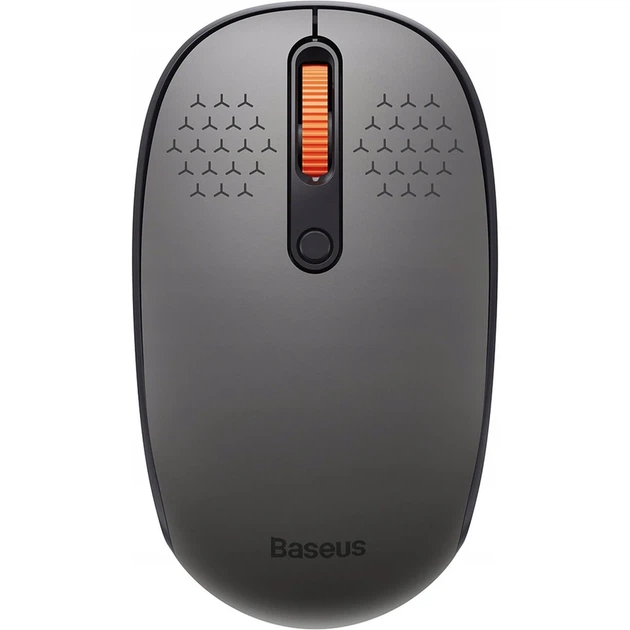 Беспроводная мышь Baseus F01B 1600 dpi серый эргономичный дизайн - изображение 3