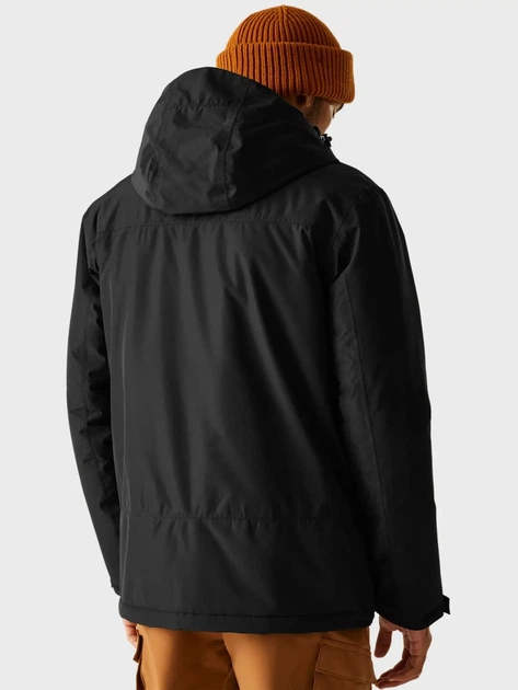 Куртка демисезонная с капюшоном мужская Regatta Thornridge RMP437-800 2XL Черная (5063516130376) - Фото 2 Куртка демисезонная с капюшоном мужская Regatta Thornridge RMP437-800 2XL Черная (5063516130376) - изображение 2