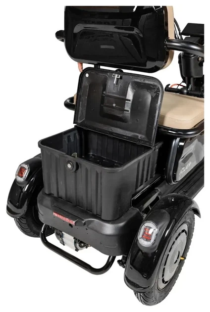 Електроскутер ATLAS Elegant Trike 800W Black (TOK_4016) - изображение 10