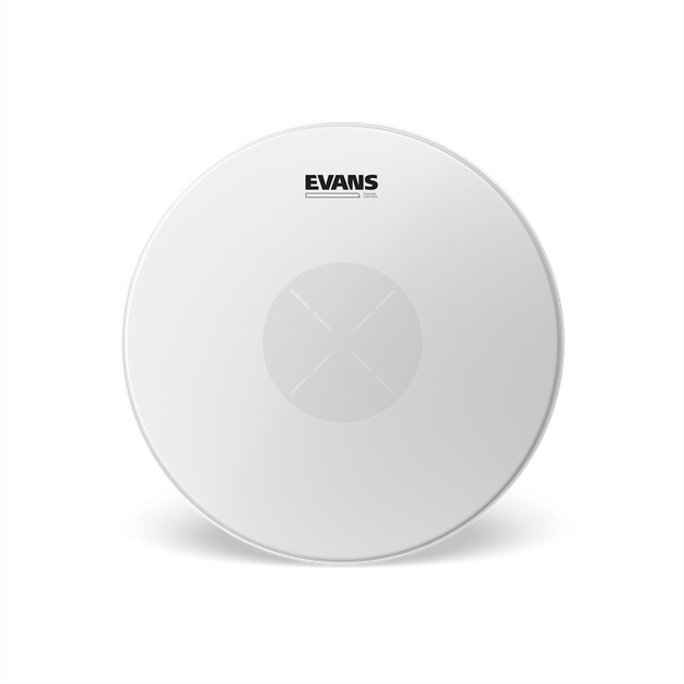 Пластик для малого барабана Evans 14" POWER CENTER Coated - Фото 1 Пластик для малого барабана Evans 14" POWER CENTER Coated - изображение 1