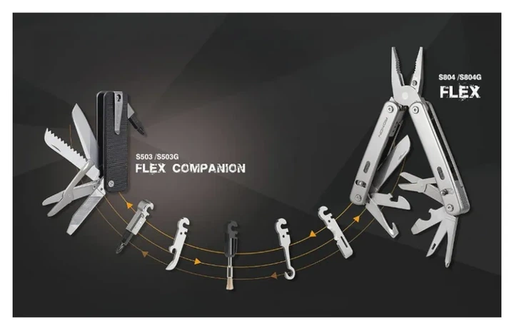 Мультитул Roxon Flex Companion S503G зелений (FNR_S503Ggr) - изображение 14