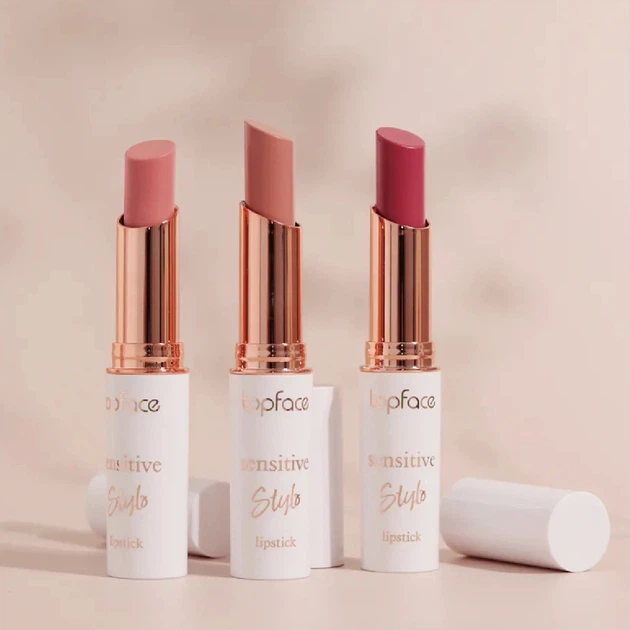 Помада для губ Sensitive-Stylo Lipstick TopFace PT157 No005 Нежно-розовый, 3,5 г - Фото 3 Помада для губ Sensitive-Stylo Lipstick TopFace PT157 No005 Нежно-розовый, 3,5 г - изображение 3