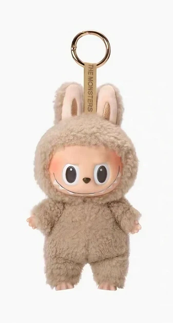 Игрушка брелок Labubu 17 см плюшевая фигурка для коллекционирования и подарков цвет рандом - изображение 2