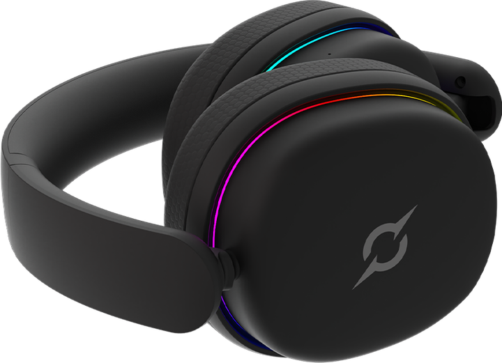 Słuchawki gamingowe AQIRYS LUNA Wireless 7.1 RGB Black  - obraz 2