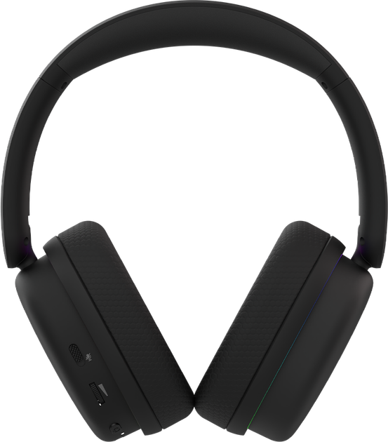 Słuchawki gamingowe AQIRYS LUNA Wireless 7.1 RGB Black  - obraz 5
