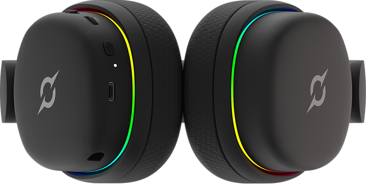 Słuchawki gamingowe AQIRYS LUNA Wireless 7.1 RGB Black  - obraz 14