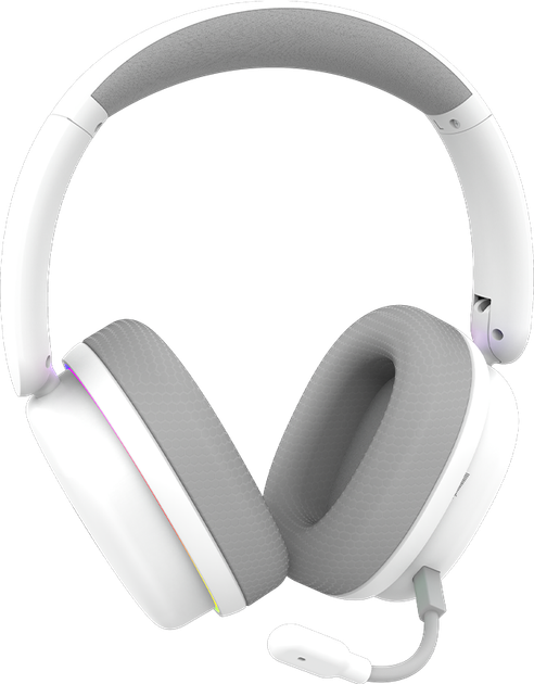 Słuchawki gamingowe AQIRYS LUNA Wireless 7.1 RGB White - obraz 12