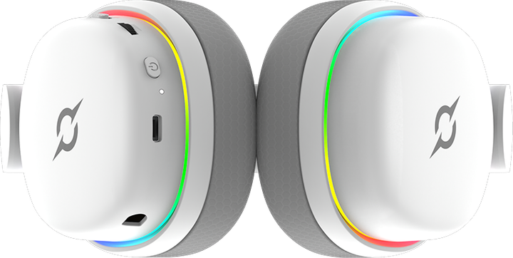 Słuchawki gamingowe AQIRYS LUNA Wireless 7.1 RGB White - obraz 14