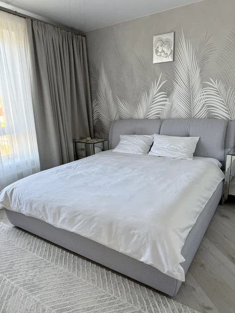 Постільний набір двоспальний SATIN WHITE 200x220 см 100% сатин білий - зображення 5