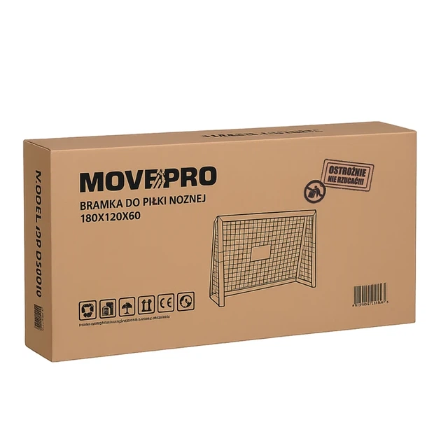 Bramka piłkarska MovePro z siatką 180 x 120 x 60 cm JSP-DS8018 (5905817010066) - Zdjęcie 8 Bramka piłkarska MovePro z siatką 180 x 120 x 60 cm JSP-DS8018 (5905817010066) - obraz 8
