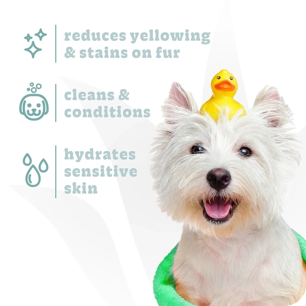 Шампунь-кондиционер для белых собак Espree Bright White Dog Shampoo&Conditioner 2in1 591мл - изображение 3
