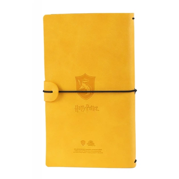 Кожаный дорожный блокнот Harry Potter Hufflepuff 12x19.6 см Yellow (CTBV019) - Фото 2 Кожаный дорожный блокнот Harry Potter Hufflepuff 12x19.6 см Yellow (CTBV019) - изображение 2