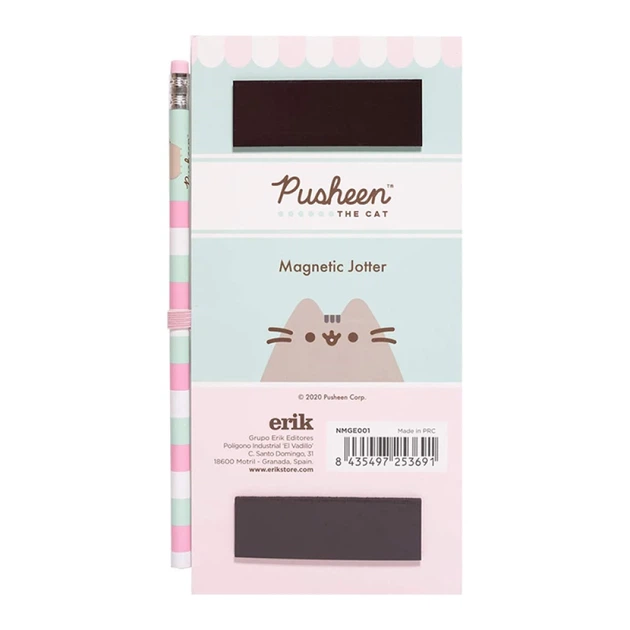 Магнитный блокнот Pusheen со списком покупок 10x21 см (NMGE013) - Фото 2 Магнитный блокнот Pusheen со списком покупок 10x21 см (NMGE013) - изображение 2