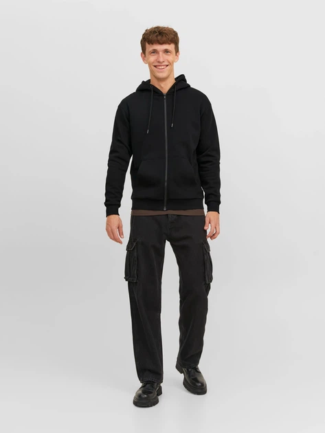 Кофта JACK & JONES 10995949 Чорний M JNJ659 - зображення 3