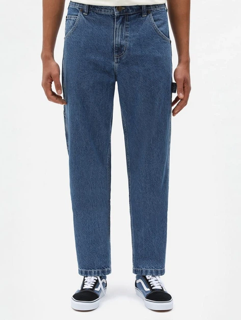 Прямые джинсы Dickies 7164844 Синий 33/32 DIM30 - Фото 1 Прямые джинсы Dickies 7164844 Синий 33/32 DIM30 - изображение 1