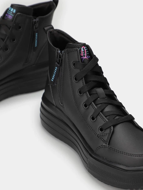 Кеди високі Skechers 9174020 Чорний 38 KK3638 - Фото 3 Кеди високі Skechers 9174020 Чорний 38 KK3638 - зображення 3