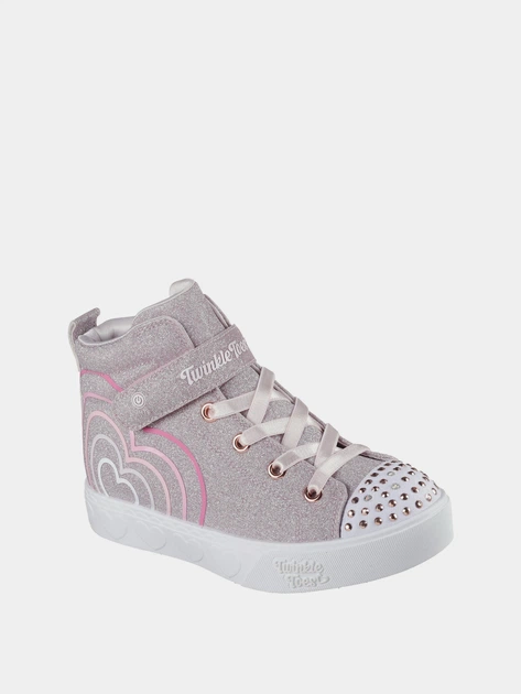 Кеды высокие Skechers 9709726 Розовый 32 KK3802 - Фото 4 Кеды высокие Skechers 9709726 Розовый 32 KK3802 - изображение 4