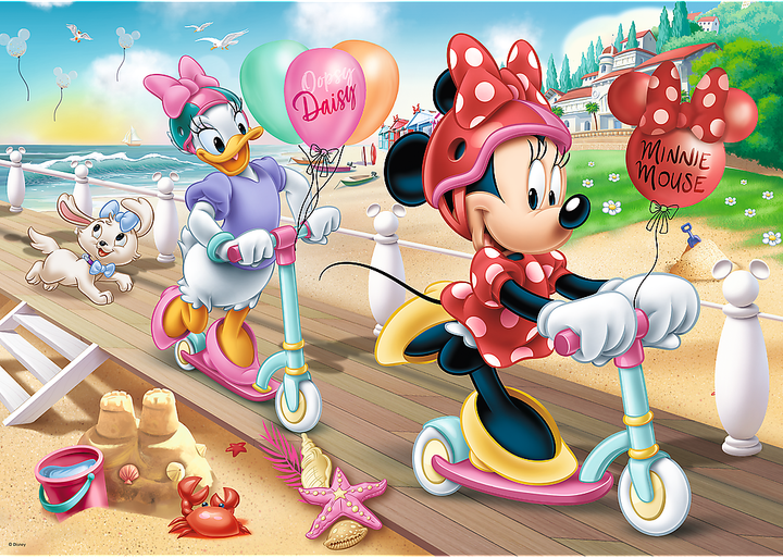 Puzzle Trefl Minnie na plaży 200 elementów 13262 (5900511132625) - obraz 2