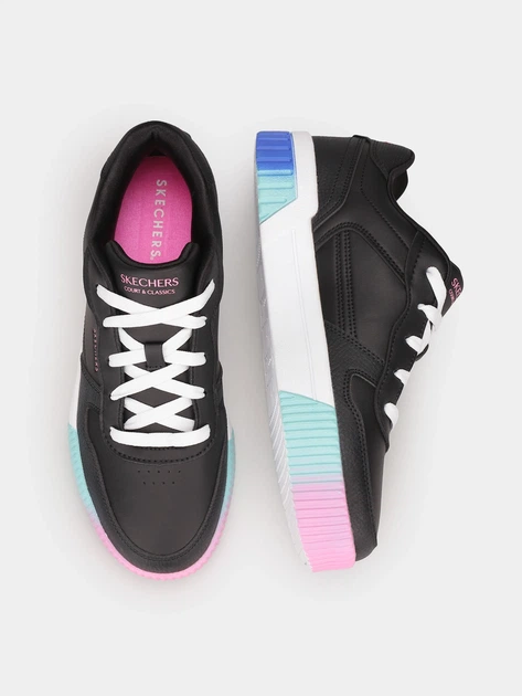 Кеди низькі Skechers 9048562 Чорний 36 KK3819 - Фото 4 Кеди низькі Skechers 9048562 Чорний 36 KK3819 - зображення 4