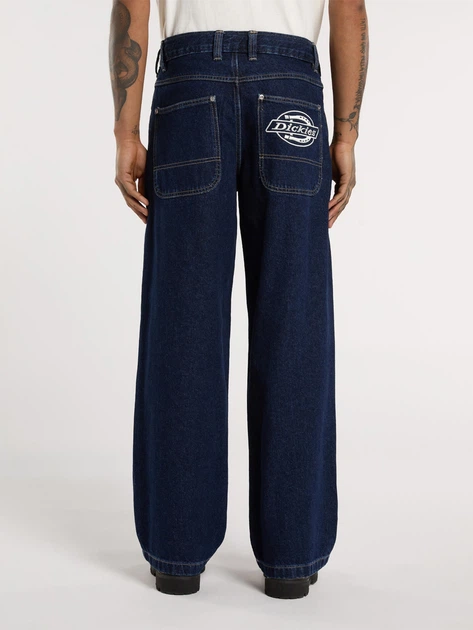 Широкие джинсы Dickies 10222285 Тёмно-синий 32/32 DIM597 - Фото 2 Широкие джинсы Dickies 10222285 Тёмно-синий 32/32 DIM597 - изображение 2