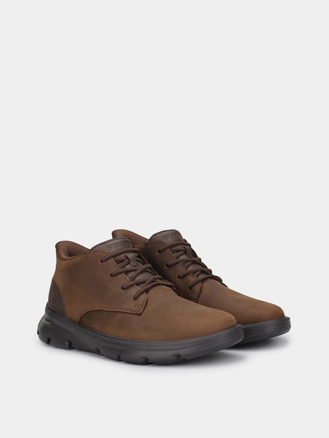Черевики Skechers 10054980 Коричневий 47.5 KM5596 - Фото 3 Черевики Skechers 10054980 Коричневий 47.5 KM5596 - зображення 3