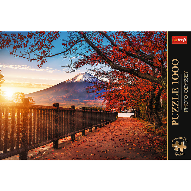 Пазл Trefl Premium Plus Quality Photo Odyssey: Гора Фудзі Японія 1000 елементів (5900511108170) - зображення 6