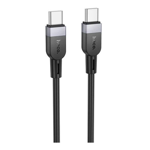 Кабель для зарядки Hoco Type-C to Lightning 3 м 27 Вт Чорний (X109) - Фото 2 Кабель для зарядки Hoco Type-C to Lightning 3 м 27 Вт Чорний (X109) - зображення 2