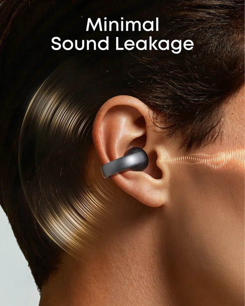 Бездротові навушники Anker Soundcore AeroClip, Black, Open-Ear Clip, AI Call, Bluetooth 5.4, 32H, IPX4 - зображення 8