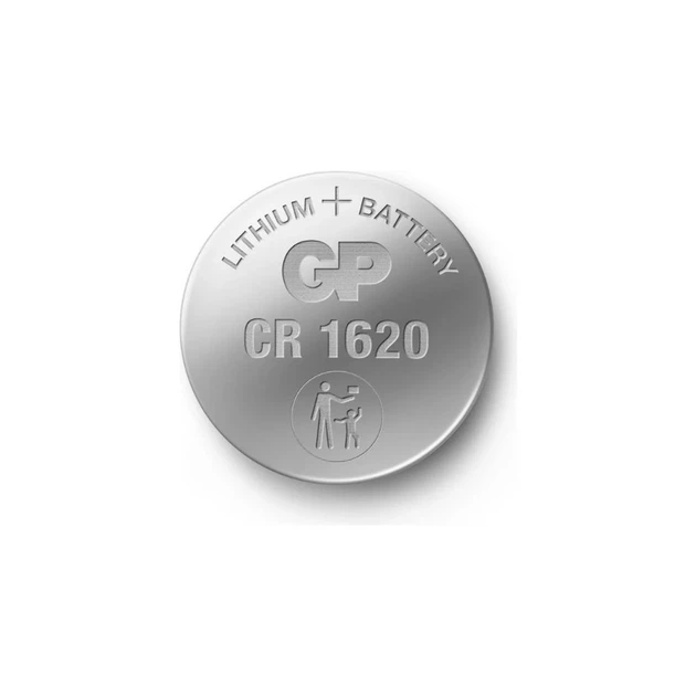 Батарейка Литиевая GP CR1620 3 V 70 mAh 16x2 мм 5 шт - Фото 2 Батарейка Литиевая GP CR1620 3 V 70 mAh 16x2 мм 5 шт - изображение 2