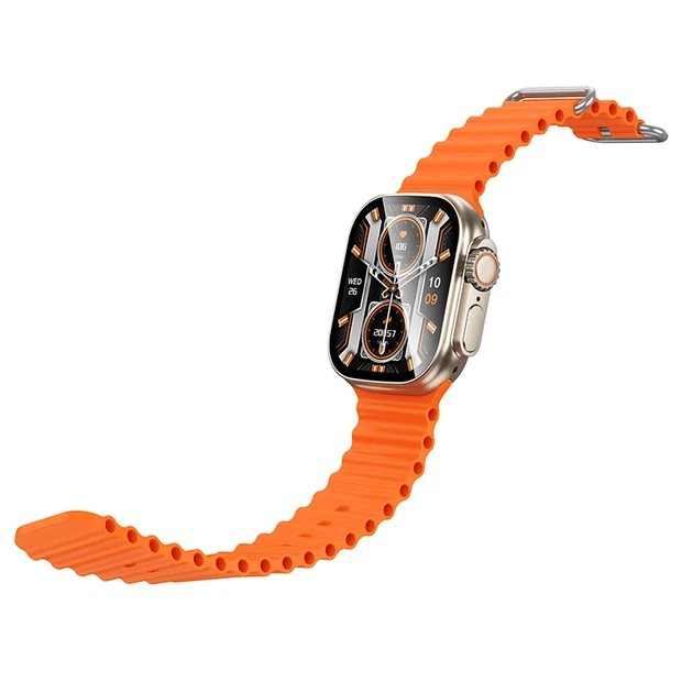 Смарт-годинник BOROFONE BD14 Ultra 51mm 180 мА·г Bluetooth 5.3 Titanium Gold - Фото 3 Смарт-годинник BOROFONE BD14 Ultra 51mm 180 мА·г Bluetooth 5.3 Titanium Gold - зображення 3
